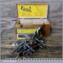 Vintage Boxed Record No: 405 Combination Plough Plane - Fully Refurbished