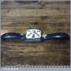 Vintage Record No: 0151R Adjustable Curved Sole Metal Spokeshave