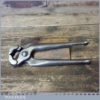 Vintage 7” Upholstery Pincers - Sharpened Ready For Use
