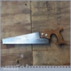 Vintage Sheffield 10” Rip Handsaw 9 TPI - Sharpened Ready For Use