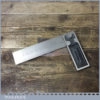 Vintage 6” Rabone Chesterman No: 1905 Calibrated Cast Steel Set Square