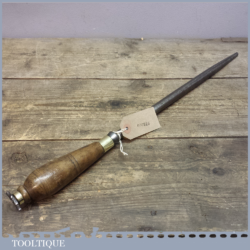 Antique Butchers Steel By Rushbrooke of Smithfield