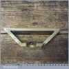 Vintage Edward Preston & Sons Brass Mitre Template - Good Condition