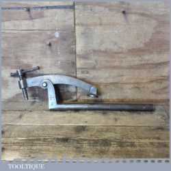 Vintage Bench Holdfast Clamp No: 8 and 1” Stem - Good Condition