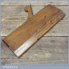 Vintage Hollow Shape Moulding Plane - Old Woodworking Tool