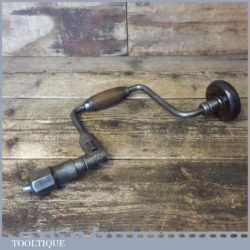 Vintage Carpenter’s Ratchet Brace 10” Swing - Refurbished Ready For Use