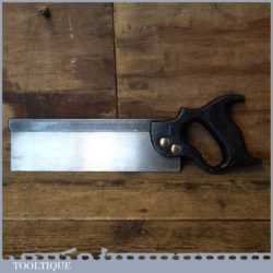 Vintage 10” Steel Back Dovetail Saw 14 TPI - Fully Refurbished Sharpened