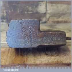 Antique Gleave’s Scotia Beechwood Moulding Plane