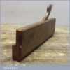 Antique 18th Century Hollow Shape Moulding Plane Marked