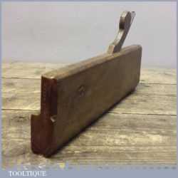 Antique 18th Century Hollow Shape Moulding Plane Marked