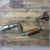 Vintage W. Marples Carpenter’s Ratchet Brace 8” Swing - Refurbished