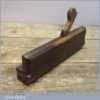 Rare Antique 18th Century Round Shape Moulding Plane Marked W. Squire