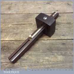 Vintage Rosewood And Brass Mortise gauge - Old Woodworking Tool