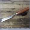 Vintage J. Jowett Carpenter’s 1 ¼” Bevel Edge Chisel - Sharpened Honed