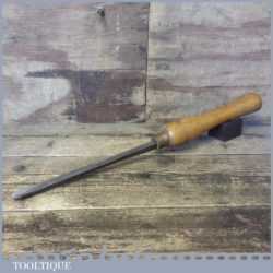 Vintage A Mathieson & Son 1/2” Cast Steel Spindle Turning Gouge Chisel