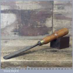 Vintage Thomas Ibbotson Co Carpenter’s 11/16” Gouge Chisel- Sharpened Honed