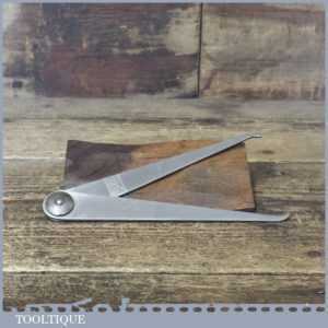 Vintage Moore & Wright 5 ½” Stainless Internal & External Steel Caliper Divider