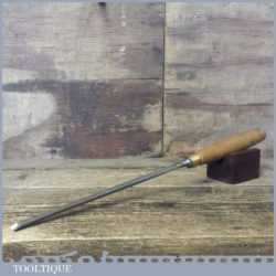 Vintage Pattern Makers 3/8” In-Cannel Firmer Gouge Paring Chisel
