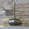 Handmade Saddler’s Leatherworking Lignum Vitae Punching Mallet