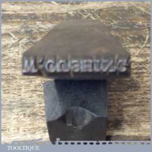 Vintage Craftsman’s W Cushing Name Stamp Used For Marking Tools Vintage Craftsman’s W Cushing Name Stamp Used For Marking Tools