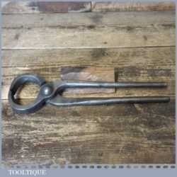 Vintage F J Brindley Farrier’s Blacksmithing 12” Pincers - Good Condition