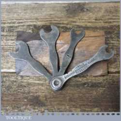 Vintage Terry’s Engineer’s Spanner Set - Good Condition Note: Larger type