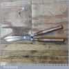 Vintage Forged Cast Steel Garden Shears - Refurbished Sharpened
