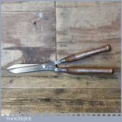 Vintage Forged Cast Steel Garden Shears - Refurbished Sharpened