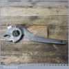 Vintage Automotive S Shaped Adjustable Spanner Wrench - Good Condition