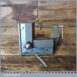 Vintage Stanley No 5702 Aluminium Table Vice - Good Condition
