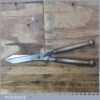 Vintage Forged Cast Steel Garden Shears - Fully Refurbished Sharpened
