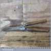 Vintage Forged Cast Steel Garden Shears - Fully Refurbished Sharpened