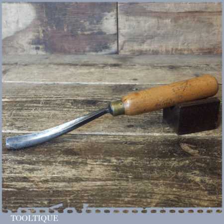 Vintage SJ Addis No: 20 Ward & Payne 1/2” Curved Wood Carving Gouge ...