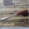 Vintage Marples 5/8” Straight Wood Carving Gouge Chisel - Sharpened Honed