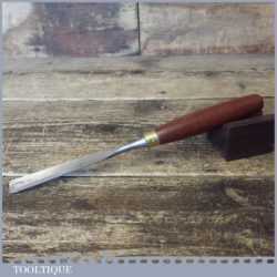 Vintage Marples 5/8” Straight Wood Carving Gouge Chisel - Sharpened Honed