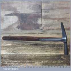 Quality Antique Leatherworkers Or Upholsterers Strapped Tack Hammer