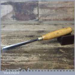 Vintage SJ Addis No: 41 Narrow 3/8” Woodcarving V Parting Chisel - Sharpened Honed