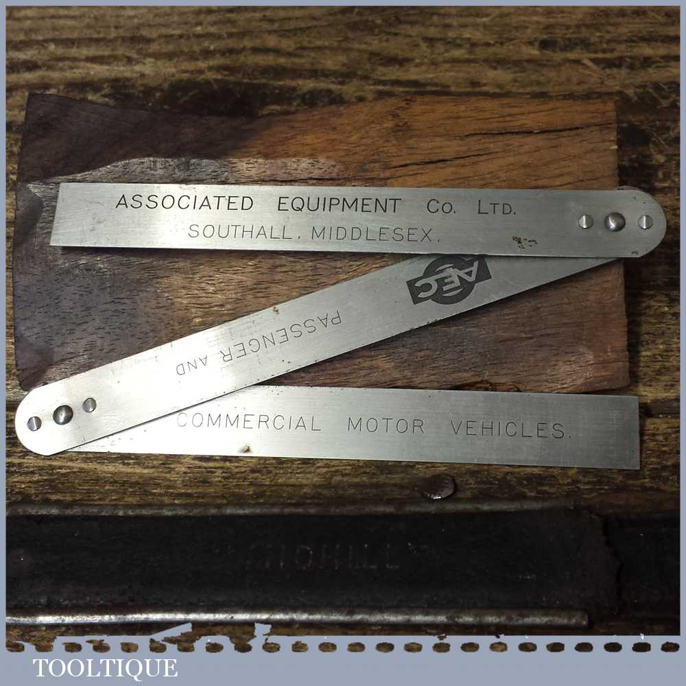 Vintage Chesterman No: 891 Metric & Imperial 12” Steel Folding Pocket ...