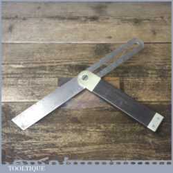 Vintage Robert Sorby & Sons Rosewood Brass Sliding Bevel - Good Condition