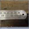 Vintage Chesterman of Sheffield 12” Imperial Steel Expansion Ruler No: 1324D