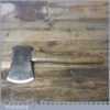 Vintage W Gilpin Carpenters Hatchet Axe Broad Arrow 1940 - Sharpened Honed
