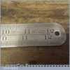 Vintage Rabone & Sons 12” Imperial Steel Contraction Ruler No: 129 For Cast Steel