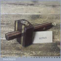 Vintage Marples Carpenter’s Rosewood Brass Mortise Gauge - Good Condition