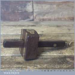 Vintage Marples Carpenter’s Rosewood Brass Mortise Gauge - Good Condition