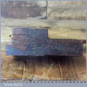 Antique John Moseley & Son Beading Beechwood Moulding Plane