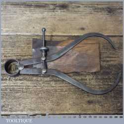 Vintage Cooper & Sons Fuluse 7” Spring Caliper Outside Dividers - Good Condition