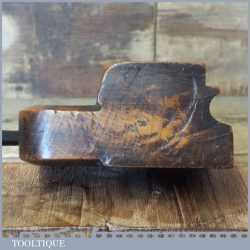 Antique I Sorby 5/8” Beading Beechwood Moulding Plane - Good Condition