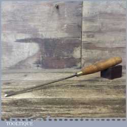 Vintage Robert Sorby 1/4” In-Cannel Gouge Paring Chisel - Sharpened Honed