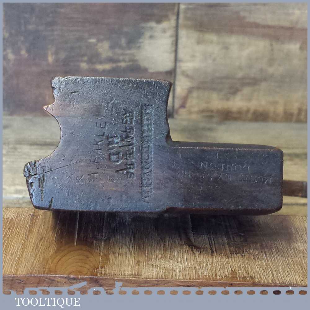 Antique Moseley & Sons 5/8” Beading Beechwood Moulding Plane - Good Condition