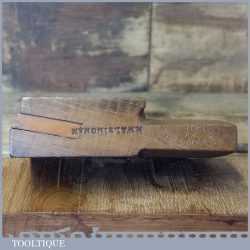 Antique Edward Preston 1/8” Beading Beechwood Moulding Plane - Good Condition